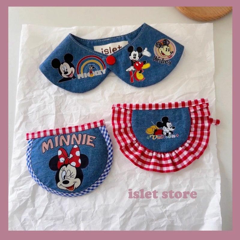 islet store® Mickey Denim Pet Bib - KIKOPALS