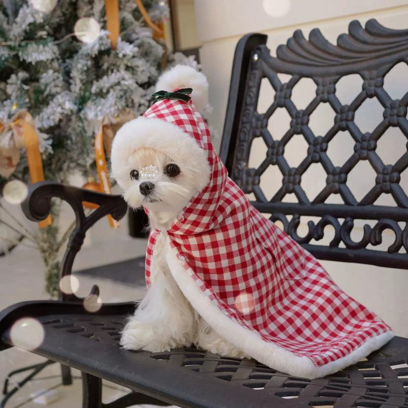 BOWWW® Winter Christmas Pet Cape Blanket - KIKOPALS