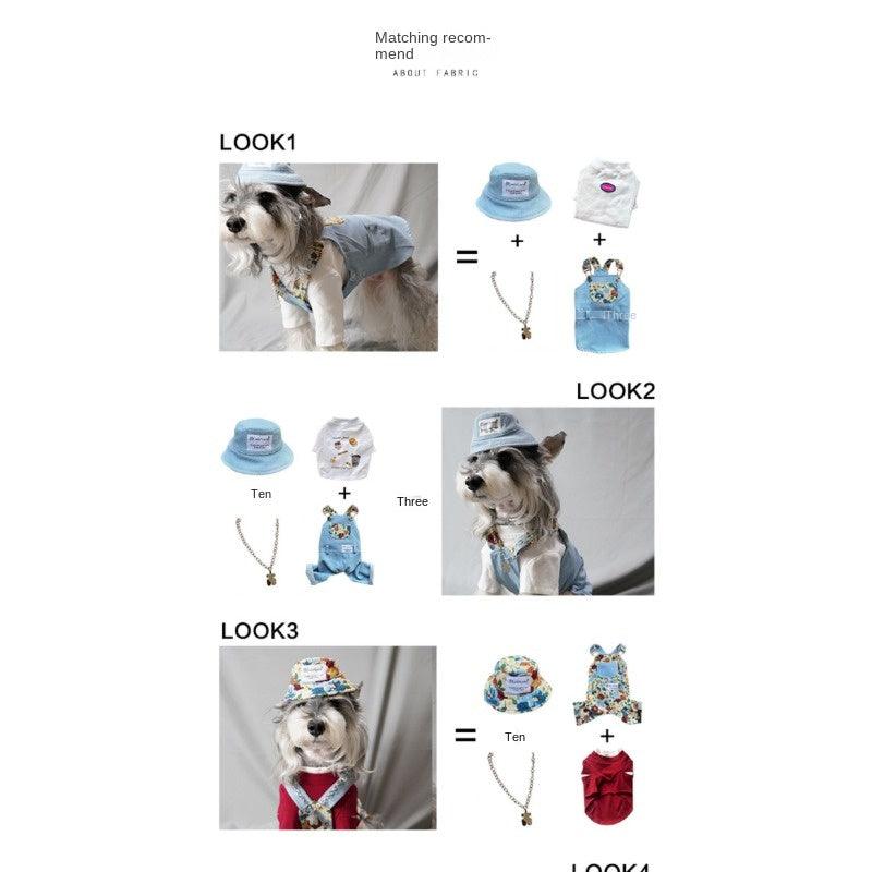 Bluetime® Floral Pet Outfit - KIKOPALS