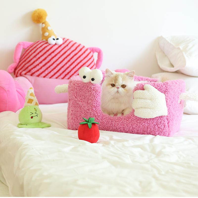 Wooligan® Antibacterial Monster Pet Bed - KIKOPALS