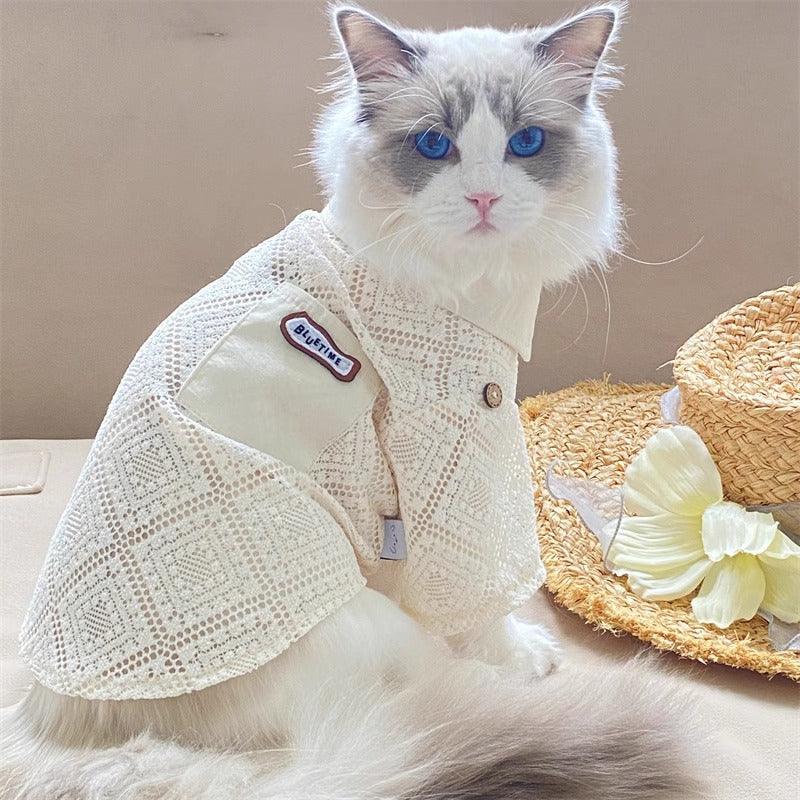 Bluetime® Pet Crochet Sun Shirt - KIKOPALS