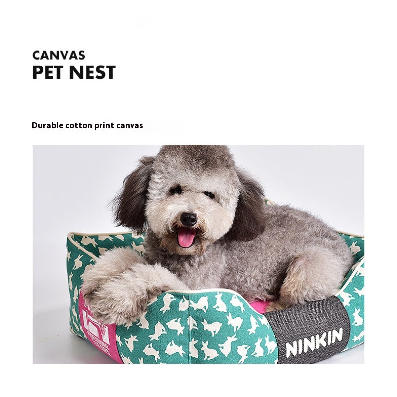 NINKIN® NCPN03 Canvas Dog Bed