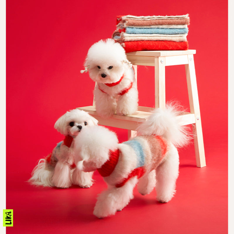 LIKAPAWS® Fuzzy Scarf For Pet & Master