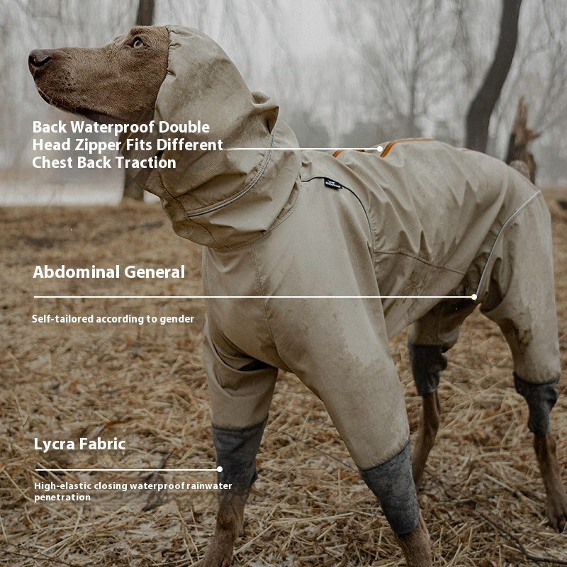 BlackDoggy® Waterproof Dog Raincoat