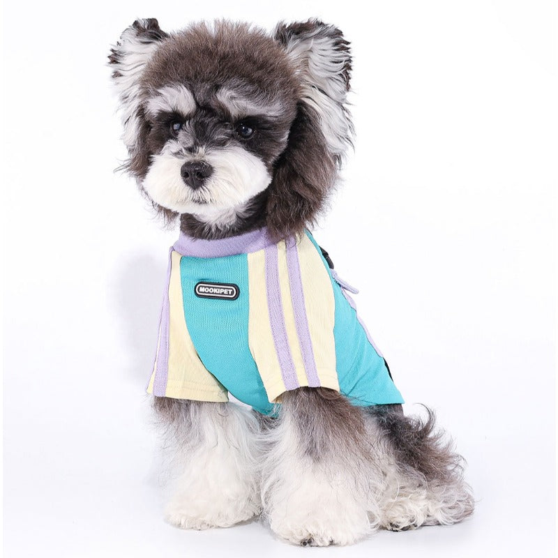 MookiPet® Functional Pocket Contrast T-Shirt for Dogs