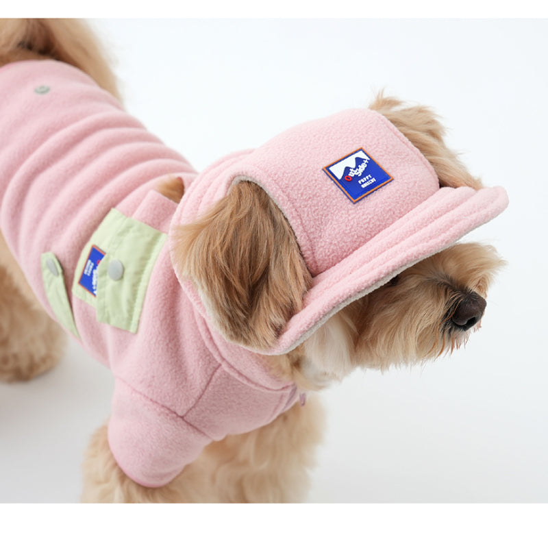 PuppyGallery® Aurora Fleece Fisherman Hat for Small to Medium Dogs