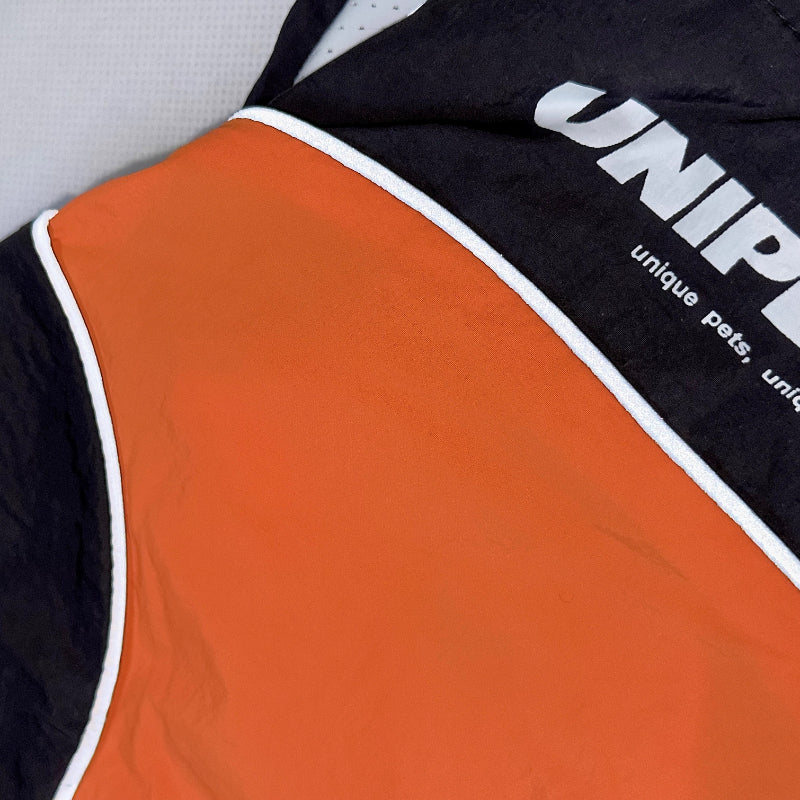 UNIPETISM® Sunset Orange Functional Jacket for Cats & Small Dogs