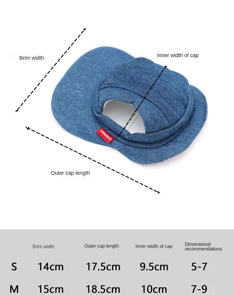 LMODO® Denim Pet Hat - KIKOPALS