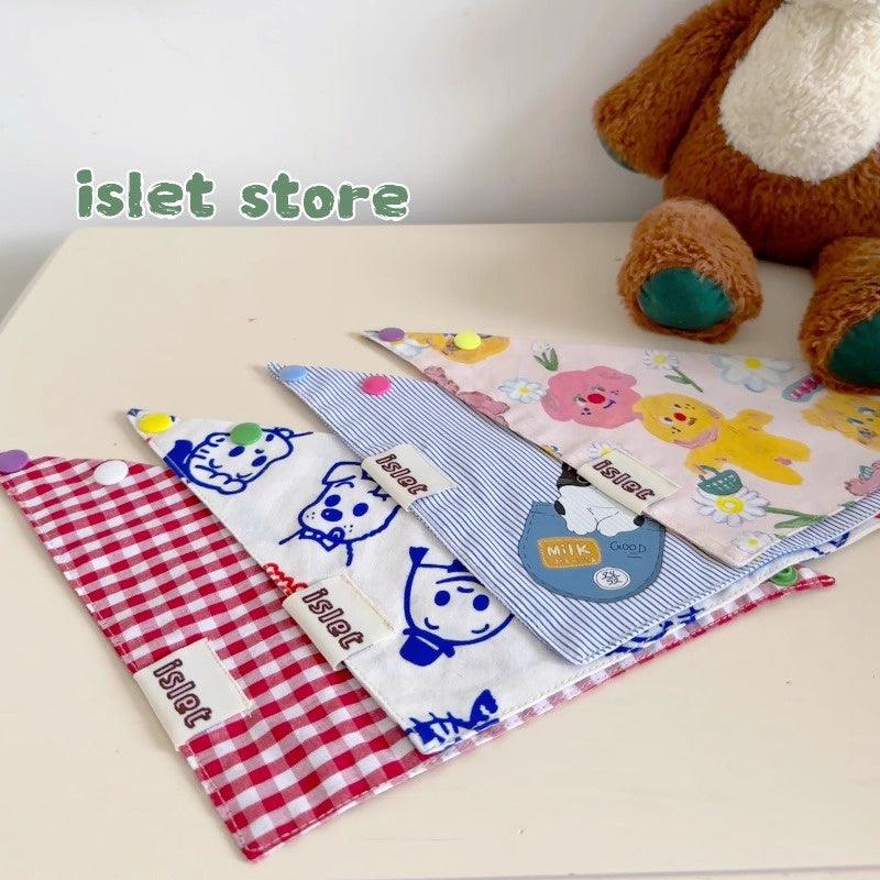 islet store® Cartoon Pet Triangle Bandana - KIKOPALS