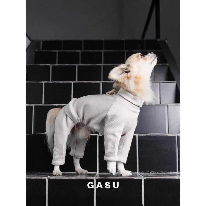 GASU® Textured Sweatshirt Pet Outfit Set - KIKOPALS