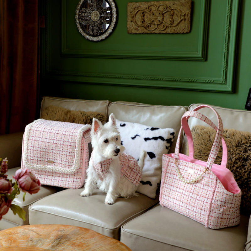 ARKIKA® Chanel-Style Pet Carrier Bag