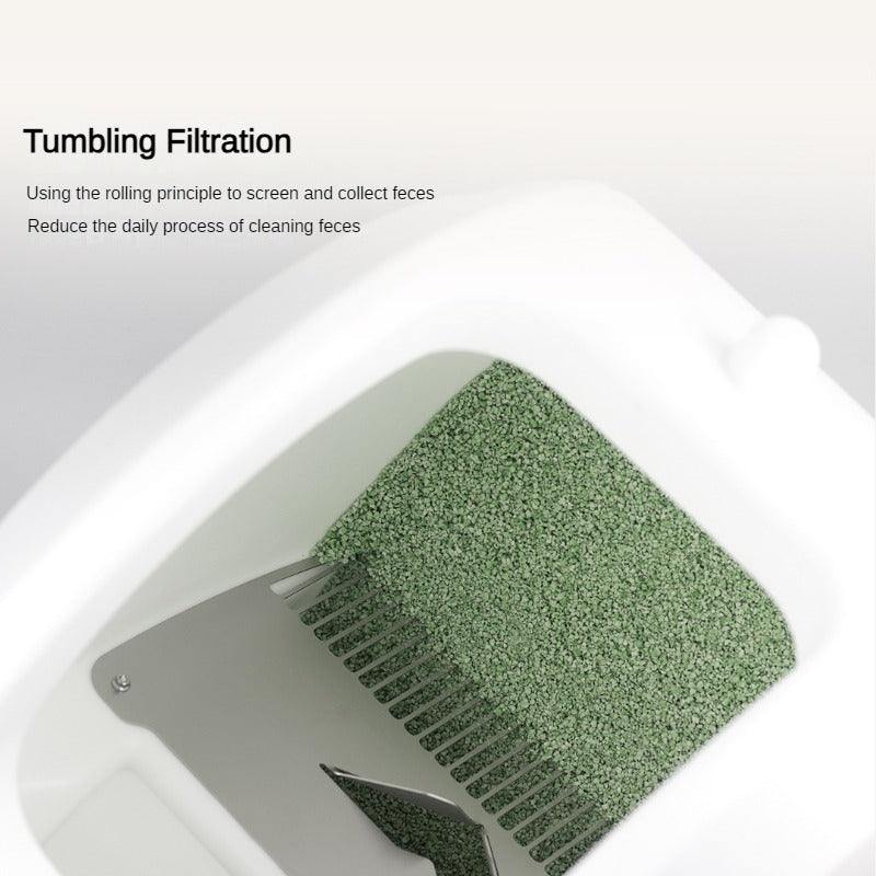 inFluffy® Cat Litter Box - KIKOPALS