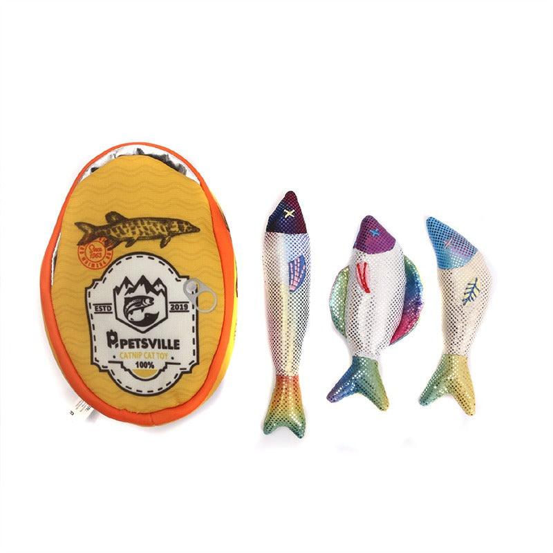 PETSVILLE® Catnip Fish Toy Set - KIKOPALS