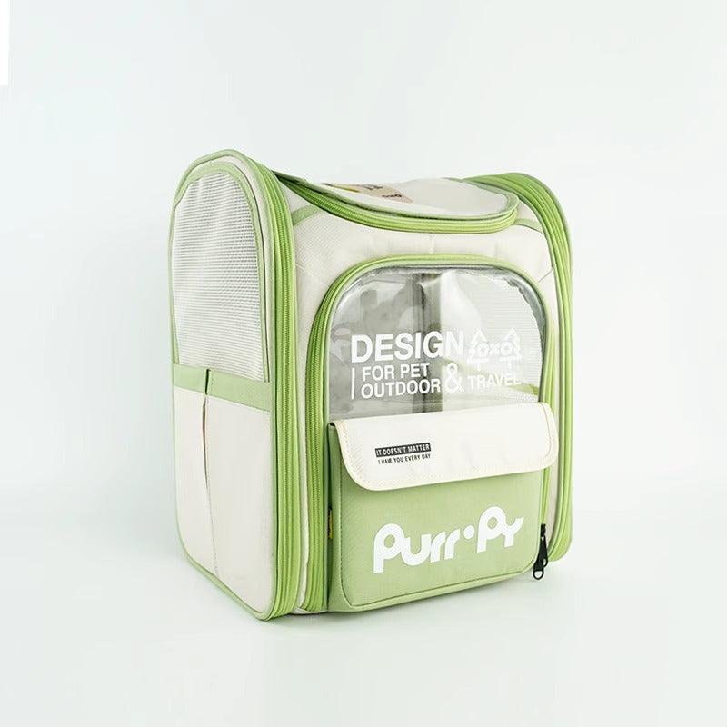 PURRPY® Transparent Pet Backpack Carrier - KIKOPALS