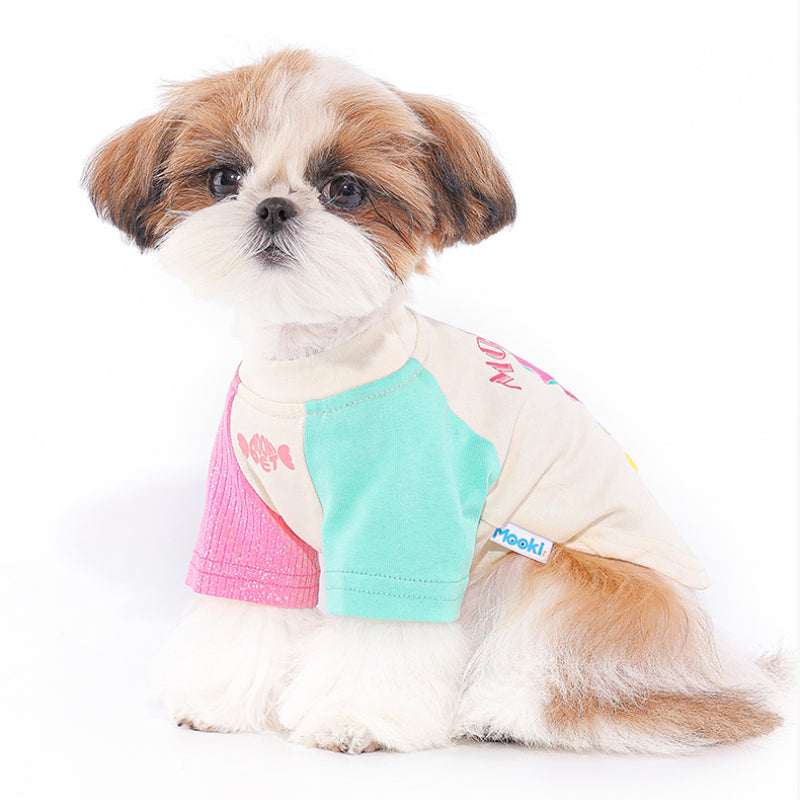 MookiPet® Beige Donut T-Shirt for Dogs
