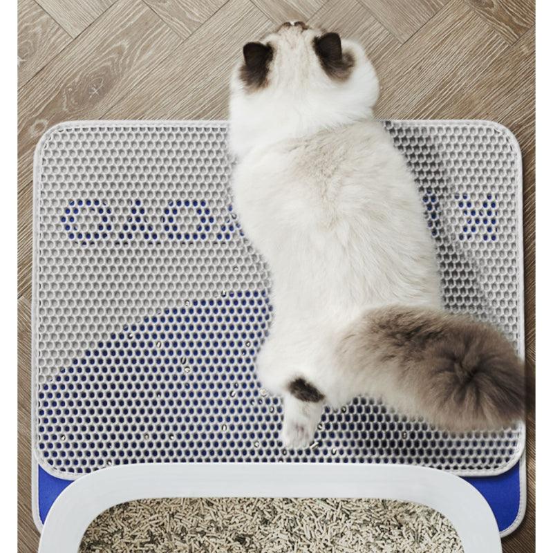KITTY YOYO® Pillette Sand Control Cat Litter Mat - KIKOPALS