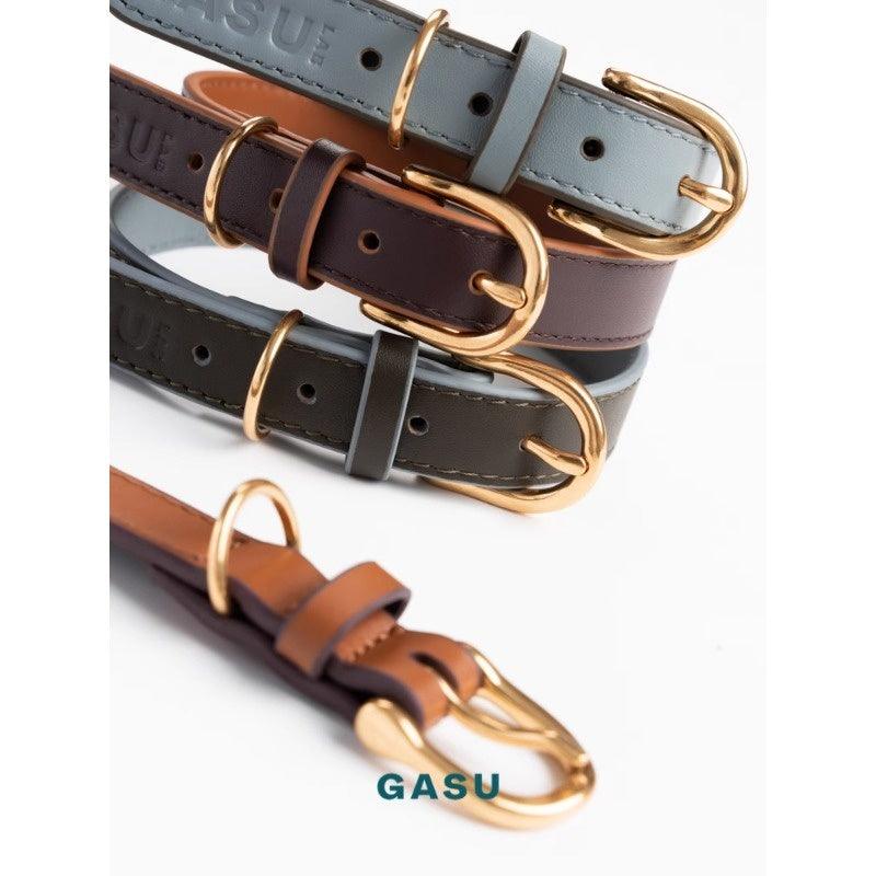 GASU® Soft Italian Leather Pet Collar - KIKOPALS