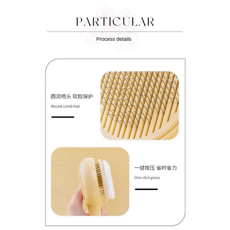 MOLA LUNA® Yellow Pet Grooming Comb - KIKOPALS