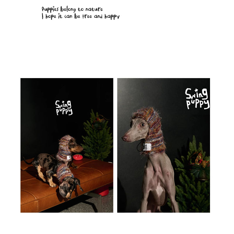 Swingpuppy® Red Fuzzy Christmas Pet Hat