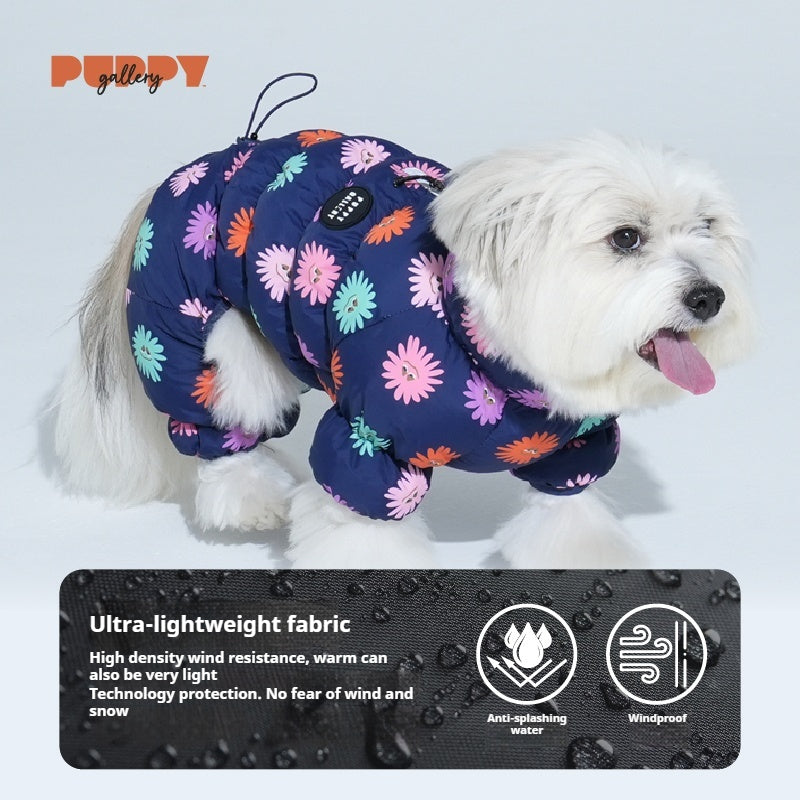 PuppyGallery® Cloud Padded Jacket and Collar for Dogs