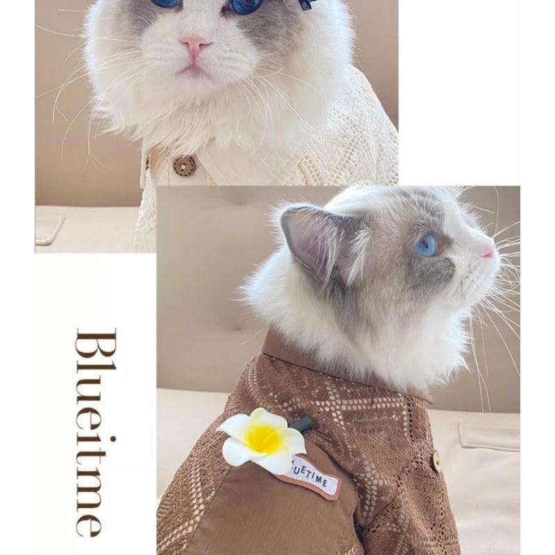 Bluetime® Pet Crochet Sun Shirt - KIKOPALS