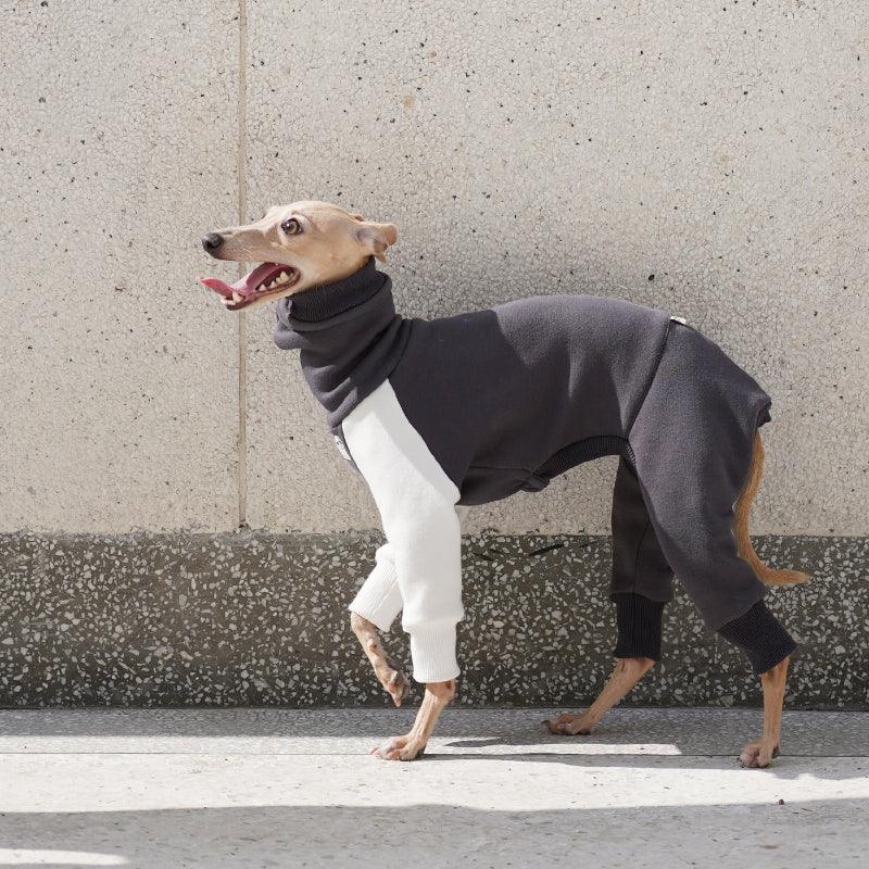 Hound Co.® Gray Fleece Pet Jumpsuit - KIKOPALS