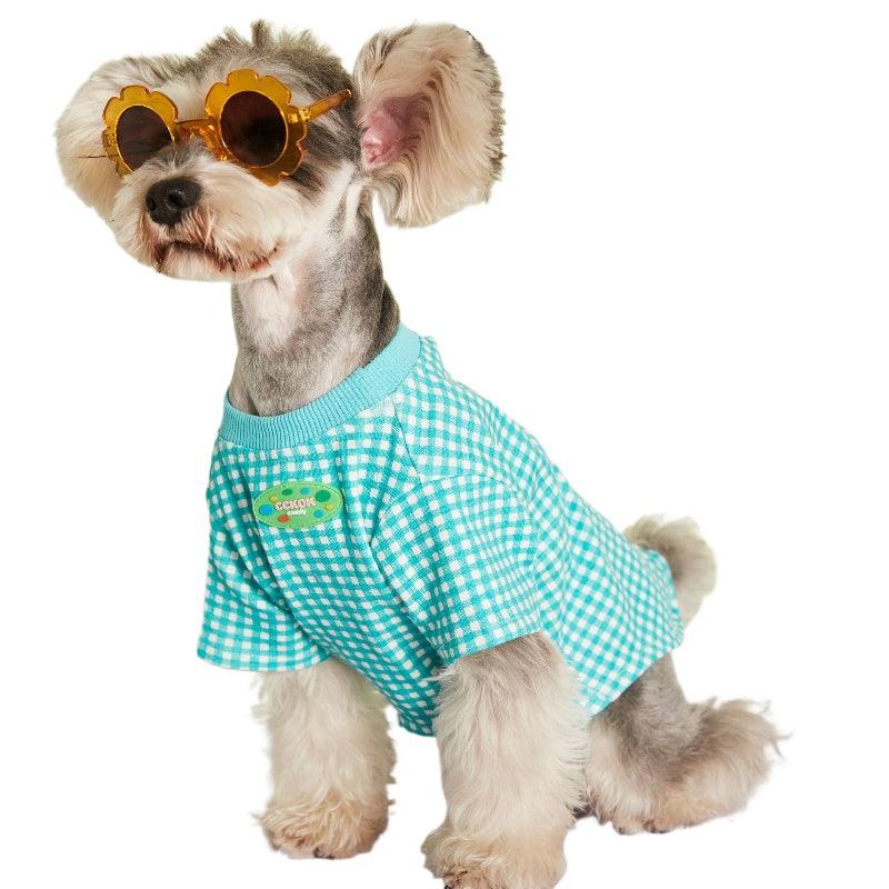 KIKOPALS® Plaid Pet T-Shirt - KIKOPALS