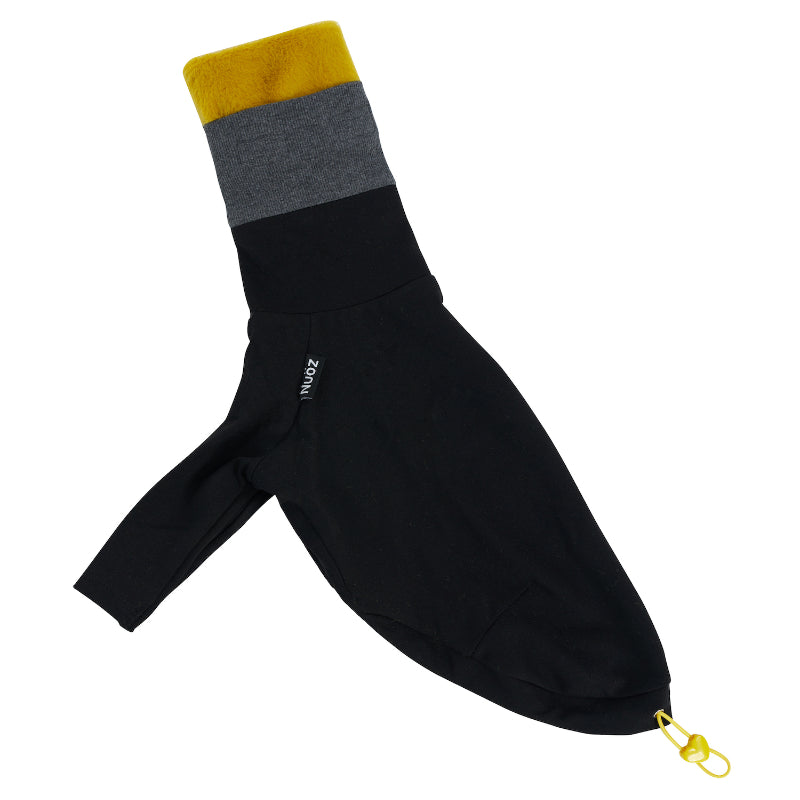 Nuoz® Colorful Gradient Hoodie with Removable Fur Collar for Dogs