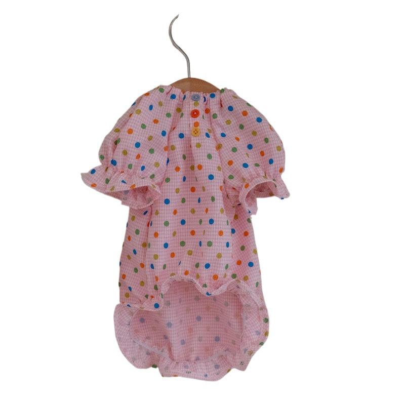 GINGERAIN® Candy Dot Doll Pet Dress - KIKOPALS