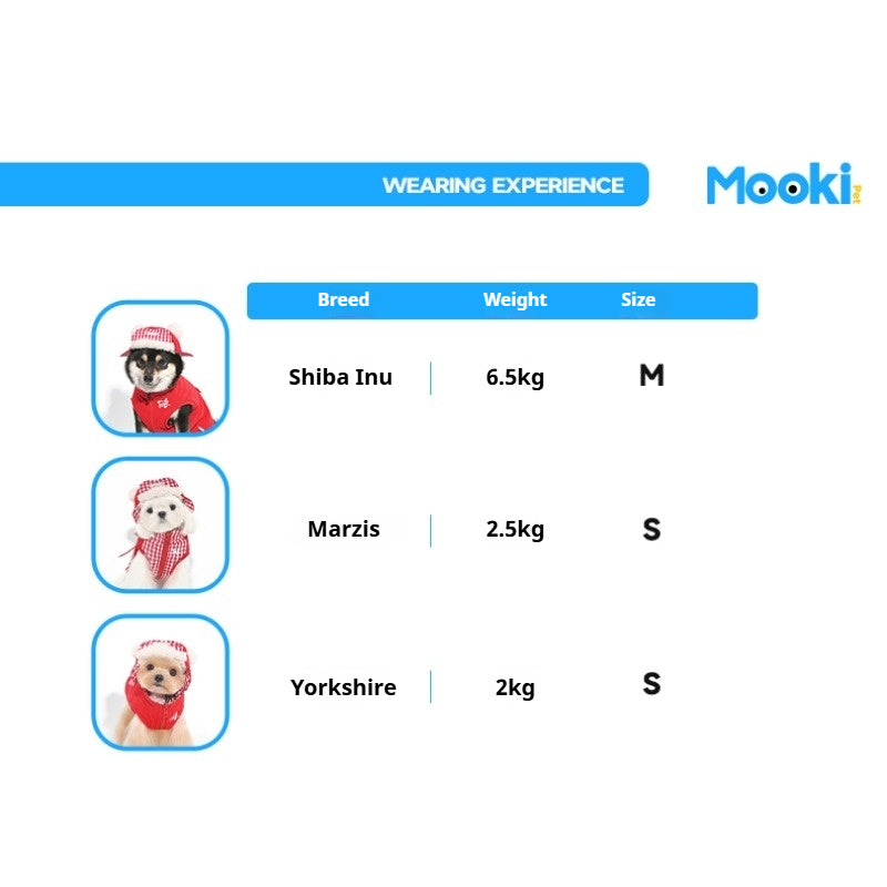MookiPet® Red Warm Hat for Dogs & Cats