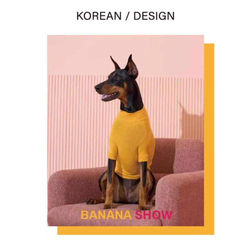 PuppyGallery® Crazy Banana Sweater for Dogs
