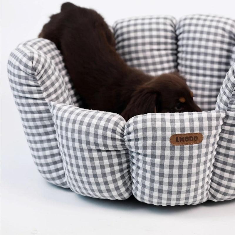 LMODO® Floral Shape Pet Bed - KIKOPALS