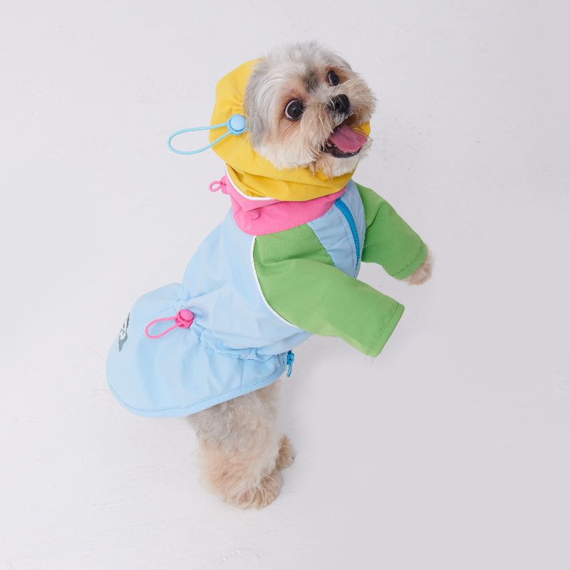 iiNeed® Waterproof & Breathable Two-Tone Jacket Fof Dogs