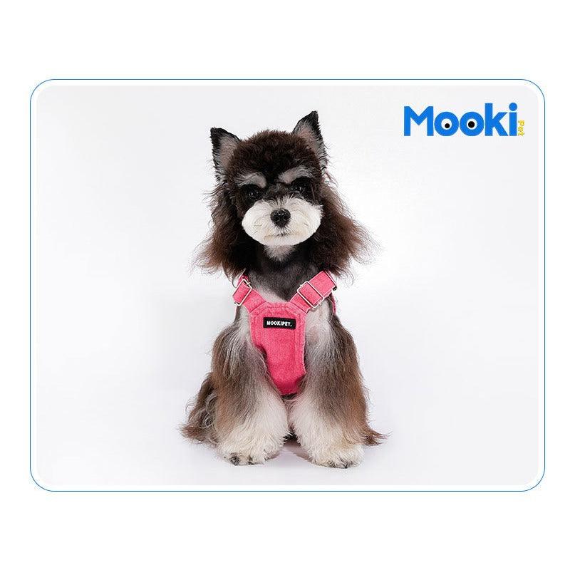 MookiPet® Pink Dog Denim Vest - KIKOPALS