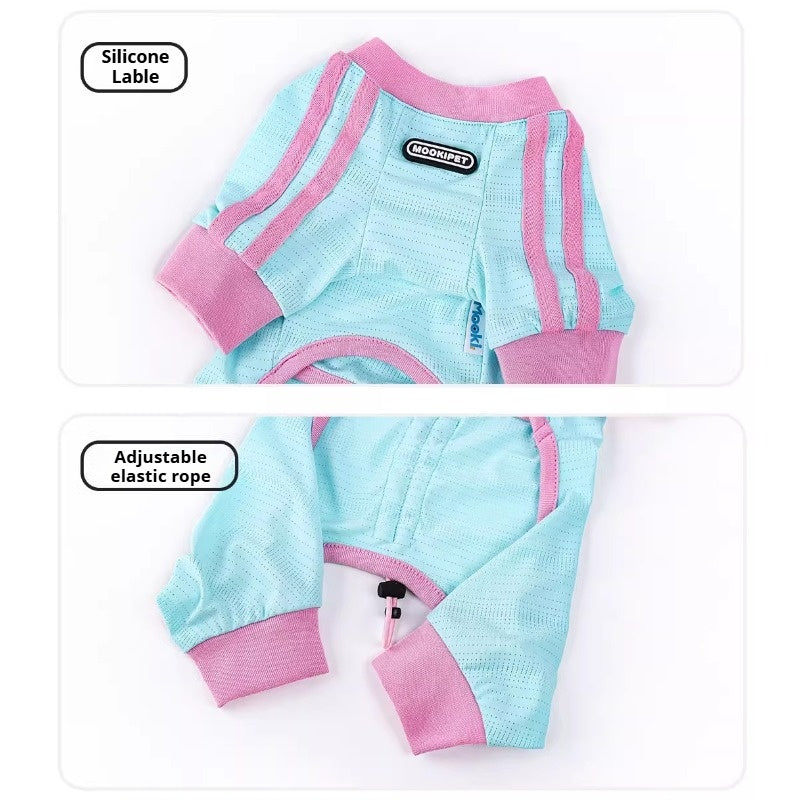 MookiPet® Mesh Cool Four-Legged Clothes for Dogs