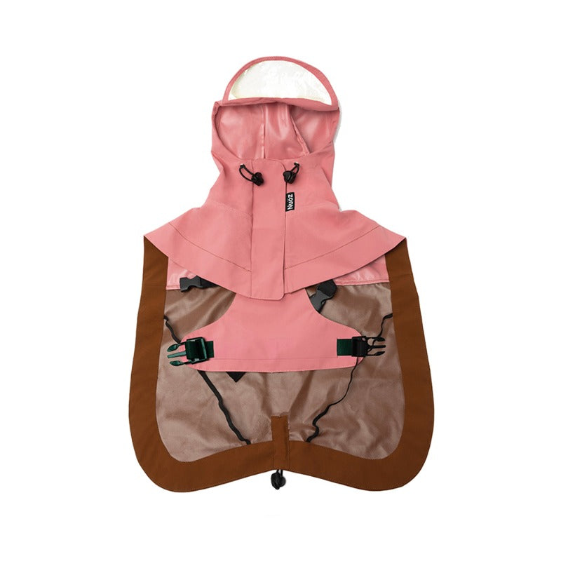 Nuoz® Pet Hooded Raincoat - Versatile Fit for Dogs – Water-Resistant and Comfortable