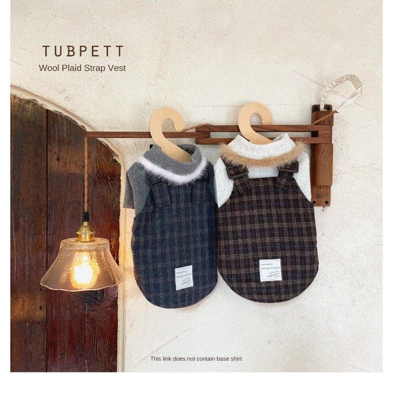 BOWWW® Dog Plaid Waistcoat - KIKOPALS