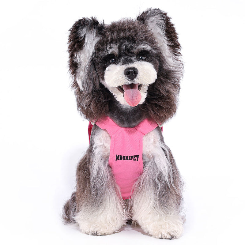 MookiPet® Pink Cargo Vest for Dogs