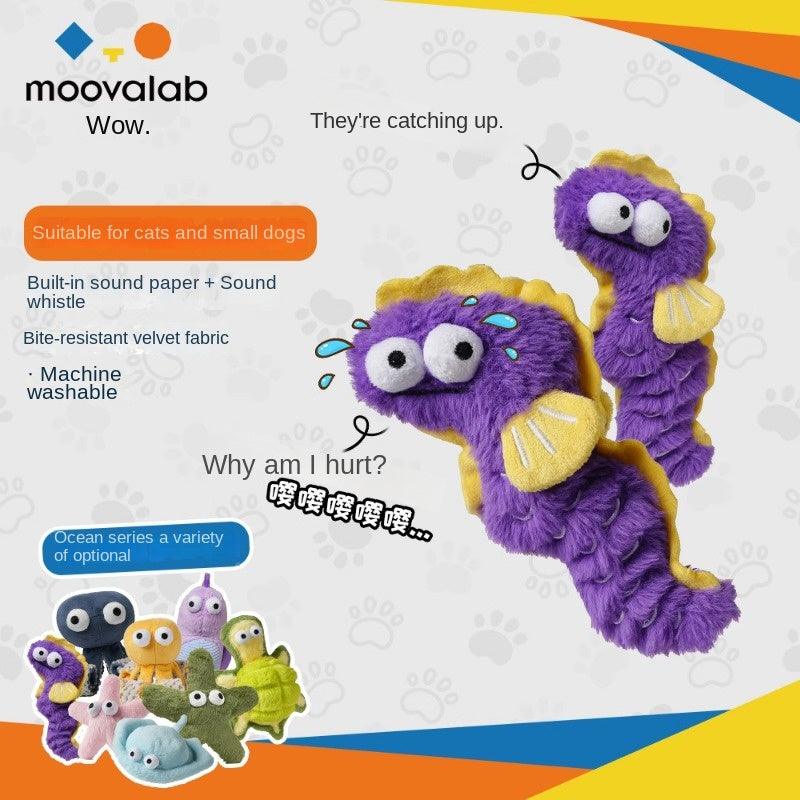 MoovaLab® Durable Plush Interactive Pet Toy - KIKOPALS