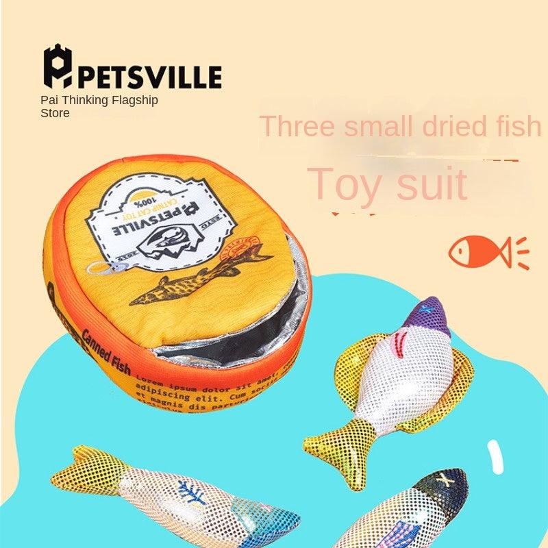 PETSVILLE® Catnip Fish Toy Set - KIKOPALS