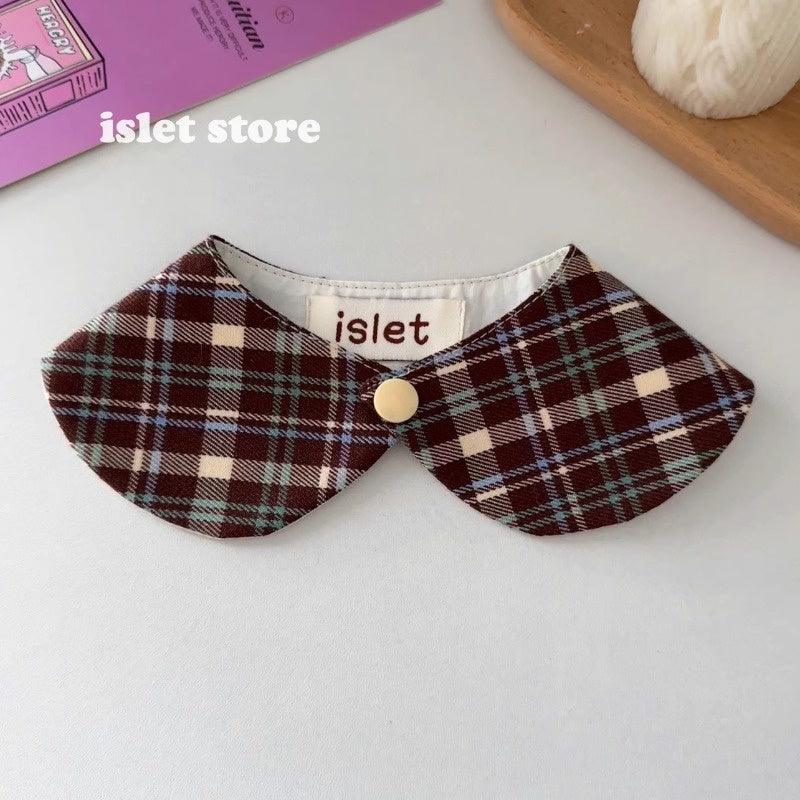 islet store® Plaid Pet Bib / Shawl - KIKOPALS