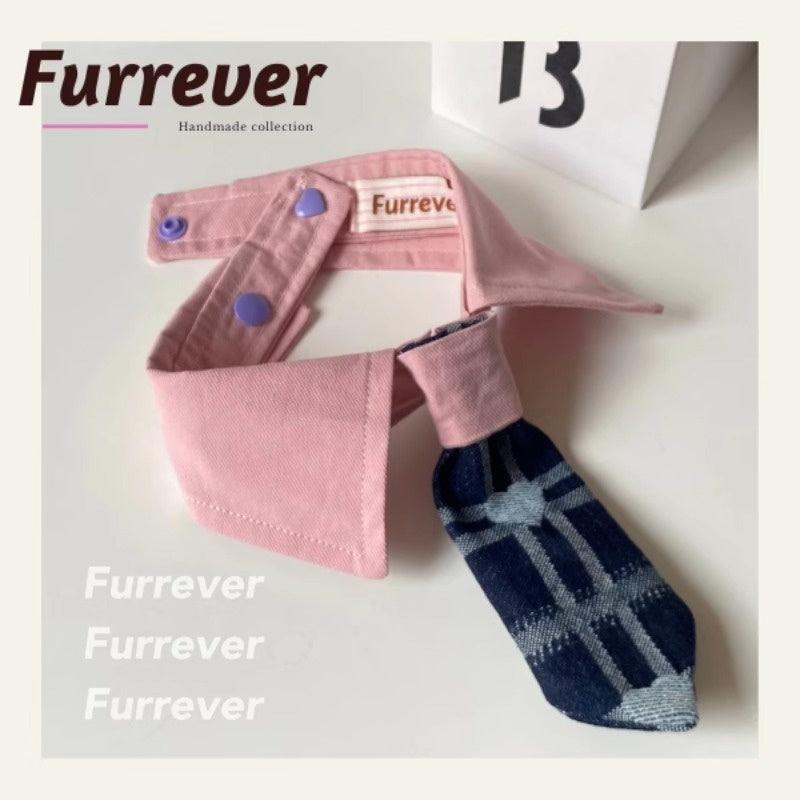 Furrever® Love Denim Unisex Pet Tie - KIKOPALS