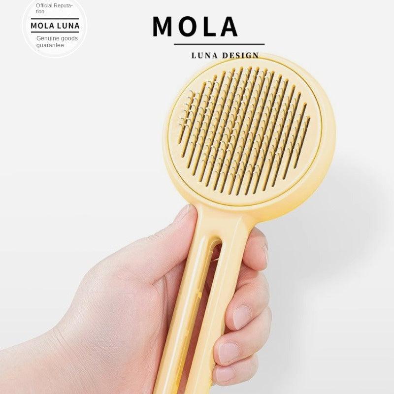 MOLA LUNA® Yellow Pet Grooming Comb - KIKOPALS