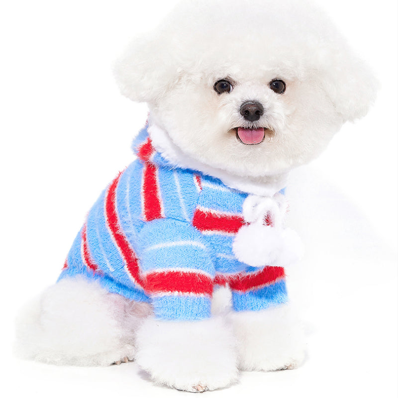 MookiPet® Thickened Blue Pet Sweater for Dogs & Cats