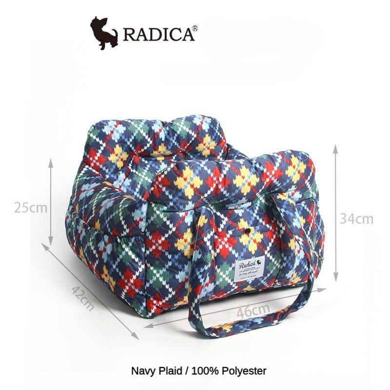 Radica® Plaid Pet Car Seat Bed - KIKOPALS