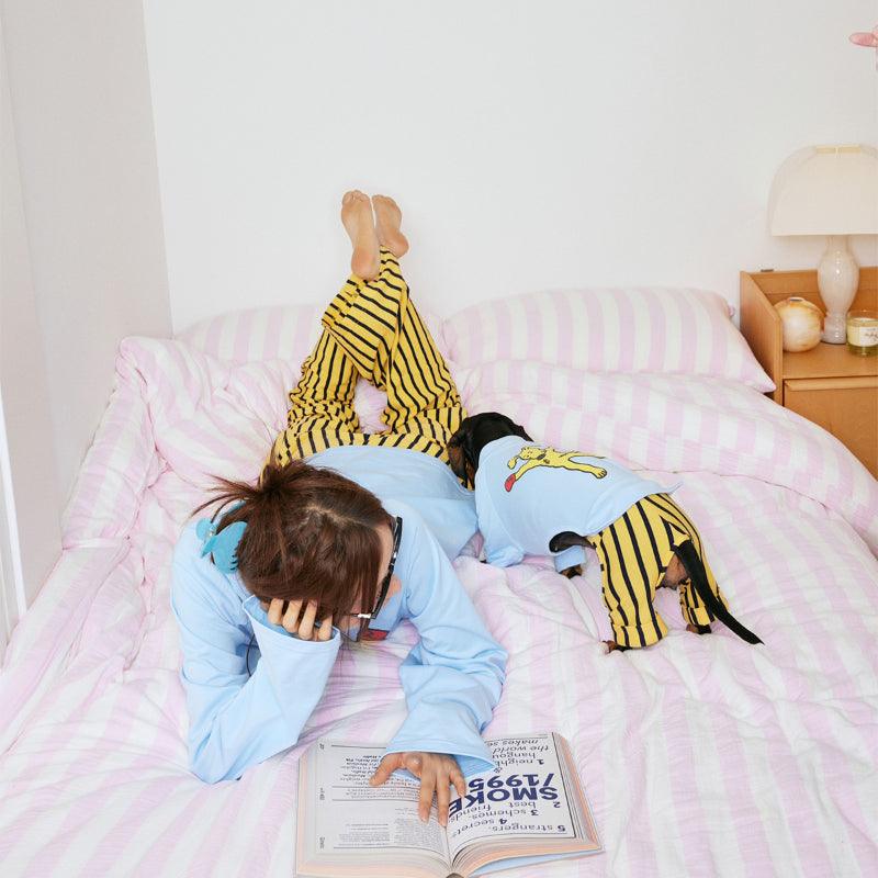 SANCCO® Striped Home Furnishing Set - For Dog - KIKOPALS