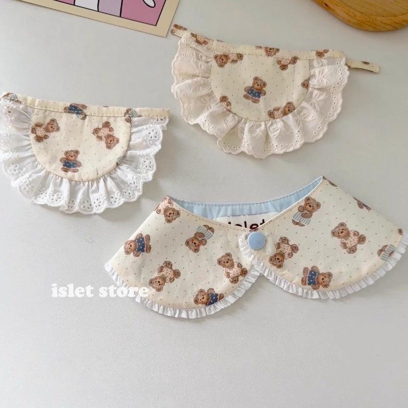 islet store® Cute Bear Pet Bib - KIKOPALS