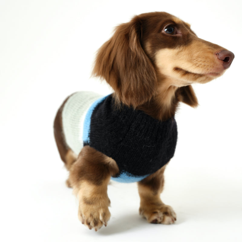 Nuoz® Gradient Color Sleeveless Knit Vest for Dogs – Mohair Wool Blend