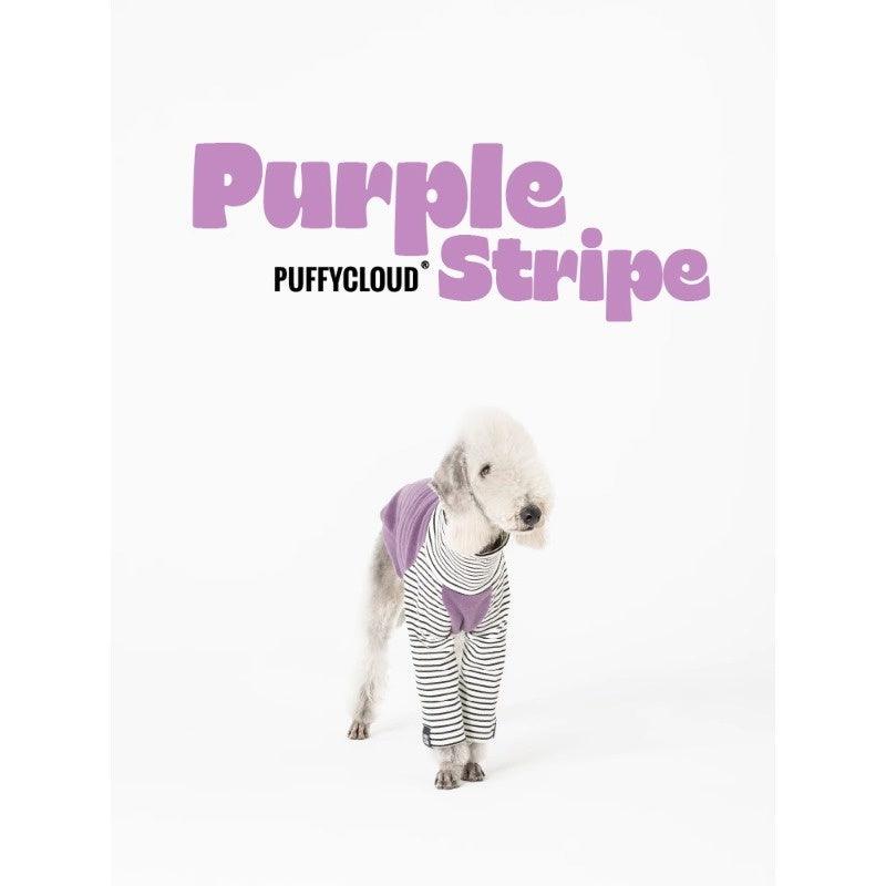 PUFFYCLOUD® Striped Dog Two-Legged Top - KIKOPALS