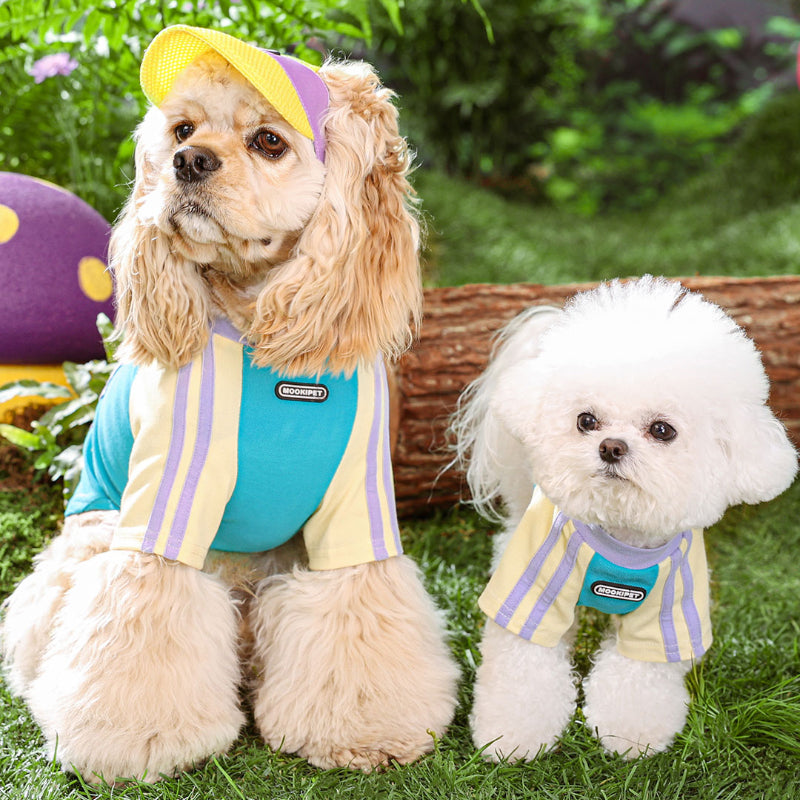 MookiPet® Functional Pocket Contrast T-Shirt for Dogs